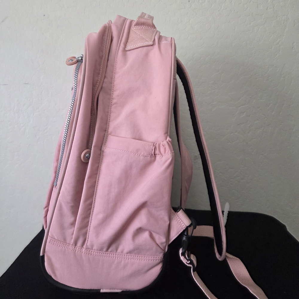 Pink Women's Rolling Backpack - Picture 3 of 4